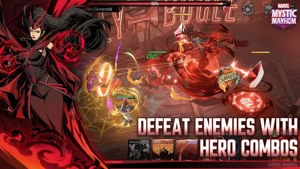 marvel mystic mayhem mod apk