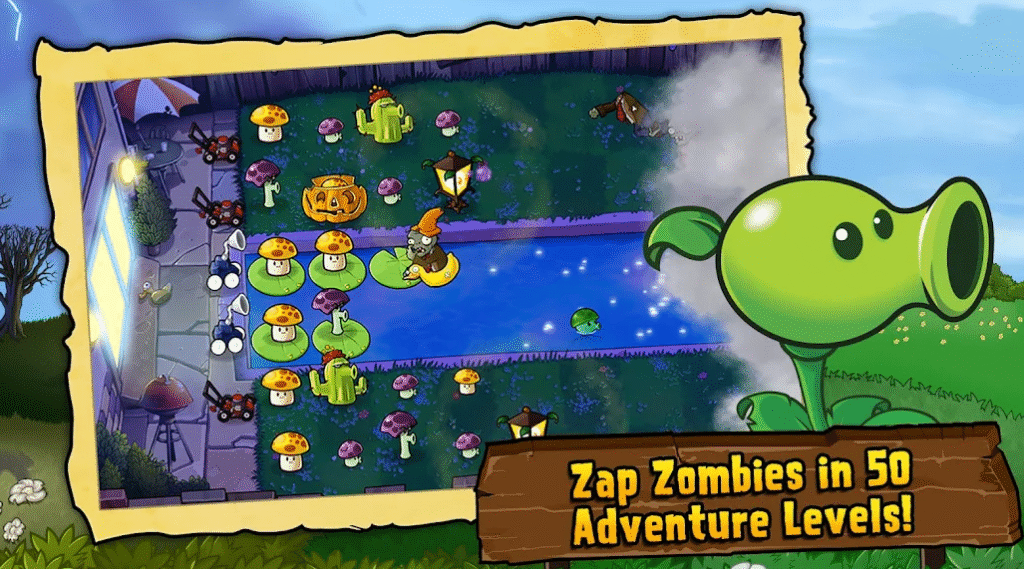 Plants vs Zombies mod apk